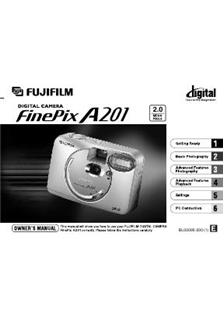Fujifilm FinePix A201 manual. Camera Instructions.